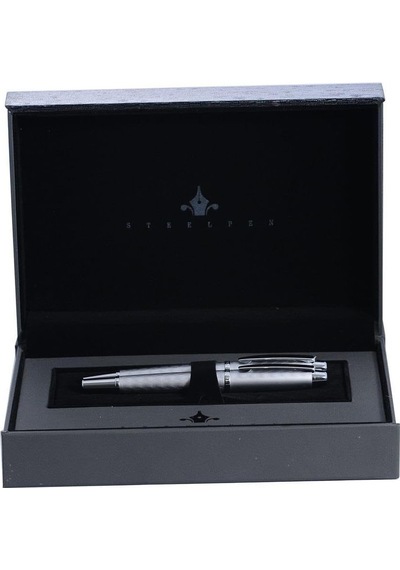 Steelpen World Serisi 2711 Mat Krom Dolma Kalem+tükenmez Kalem Se Çok Renkli
