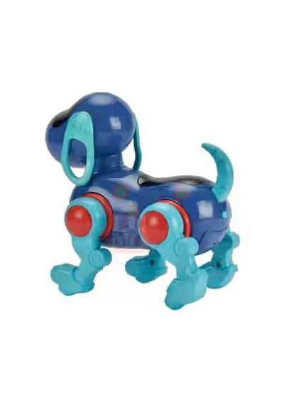 Yürüyen Robot Müzik Ve Işıklı 16 Cm Sallanan Kafalı Gerçekçi Haraketli Eğlenceli Oyuncak Köpek Mor