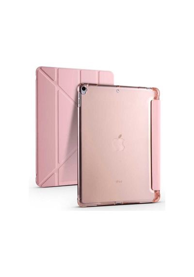 Apple İpad Pro 10.5 7.nesil Uyumlu Kalem Bölmeli Katlanabilir Kılıf Kapaklı Kılıf