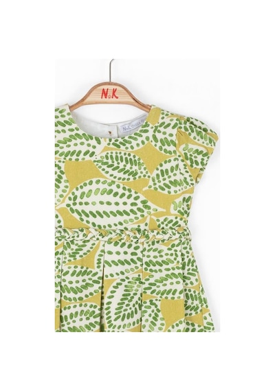 Nk Kids Kız Bebek Leaf Elbise Yeşil