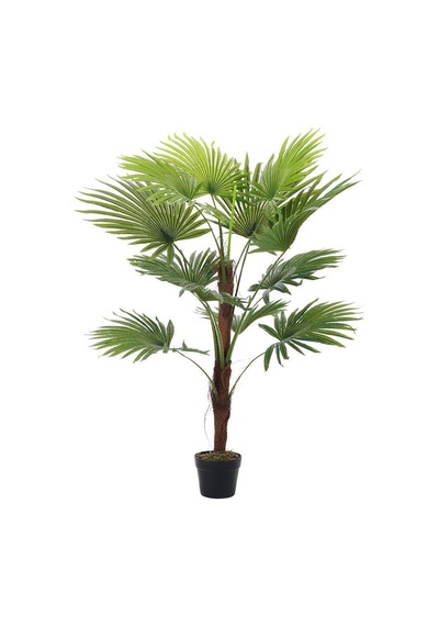 Yapay Ağaç Palmiye Ağacı 155cm Fanpalm Ağacı 12 Yaprak