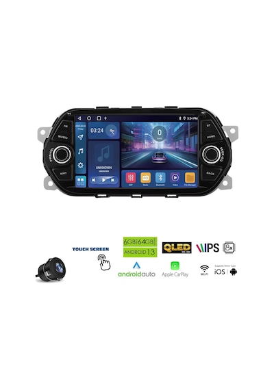 Newfron Nf-zft2 Tablet Multimedya Android 7 İnç Fiat Egea 6+64gb 8 Çekirdek Android 13 7"
