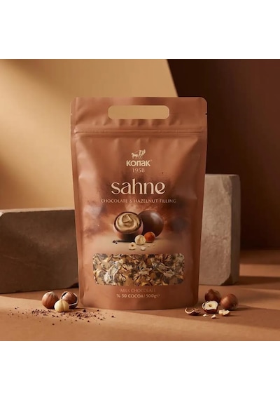 Konak Sahne Fındıklı Sütlü Çikolata 500 Gr