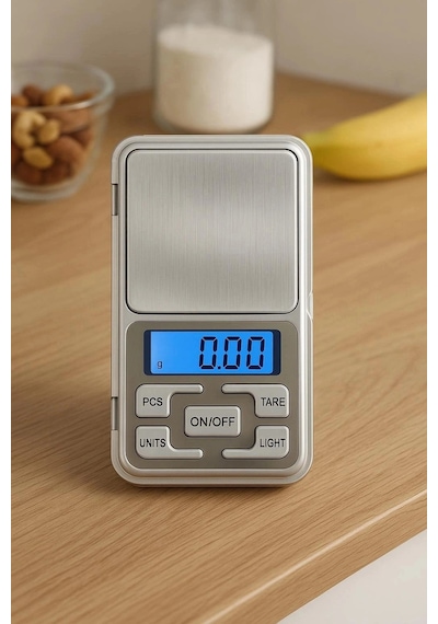 Cep Tipi Hassas Terazi 500 Gr 0.01 Gr Dijital Kuyumcu Eczane Lcd Ölçüm Cihazı Hassas Diğer