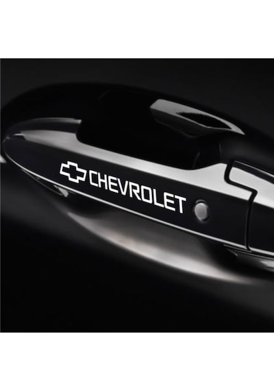 Chevrolet Kapı Kolu Araç Sticker Yapıştırma 8Ad