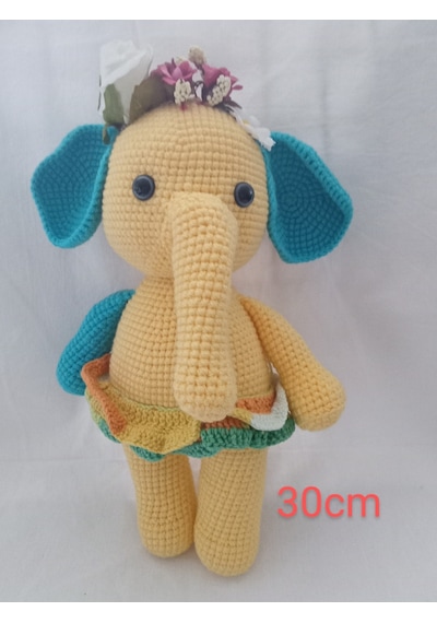 Amigurumi Çiçek Fil