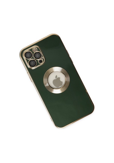 Apple iPhone  Uyumlu,  12 Pro Max Kılıf Store Silikon - Yeşil