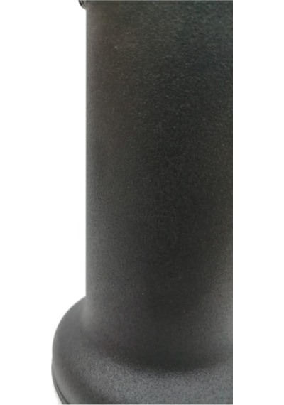 Mobilya Baza Ayağı 12 Cm Texture Siyah 3/8" Kalın  Diş