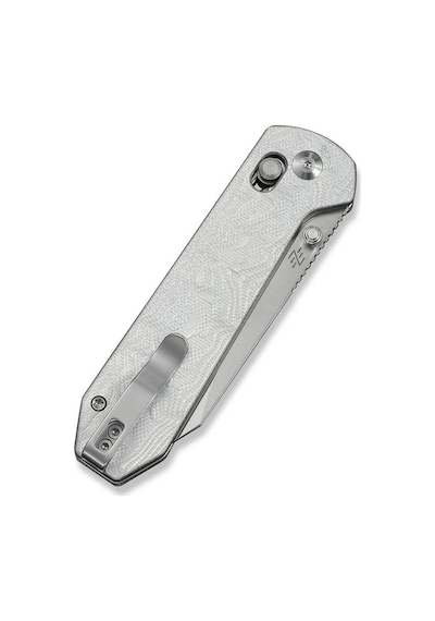 Civivi Over Yonder G10 With Aluminum Foil Handle Satin Finished 14c28n Blade Kamp Çakı Gri