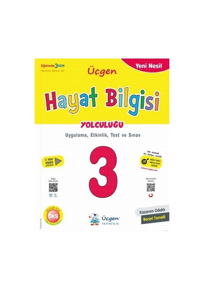 3.Sınıf Yeni Nesil Hayat Bilgisi Yolculuğu -  Üçgen Yayınları