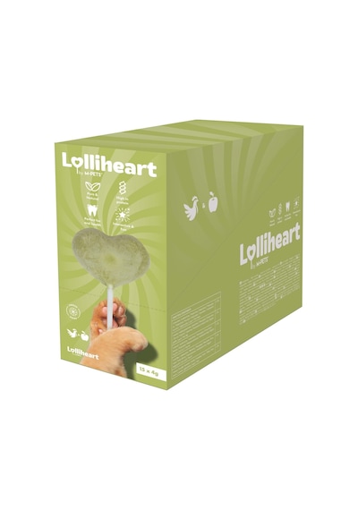 M-pets Lolliheart Elmalı Kedi Ödülü 4gr 15li Koli