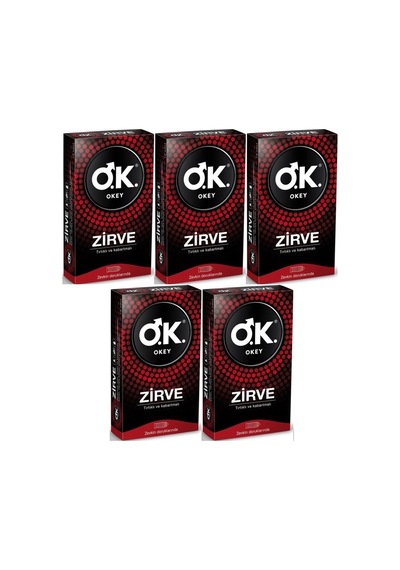 Okey Zirve Prezervatif 5 x 10'lu