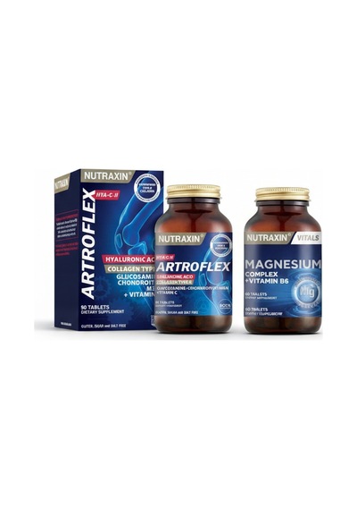 Nutraxin Artroflex Hya-c-ıı 90 Tablet Ve Nutraxin Magnezyum Complex 60 Tablet 2 Li Set