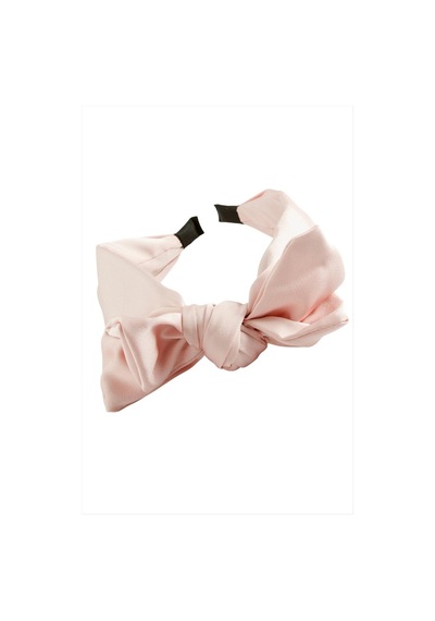 Lexroo Fiyong Saten Taç - Açık Pembe