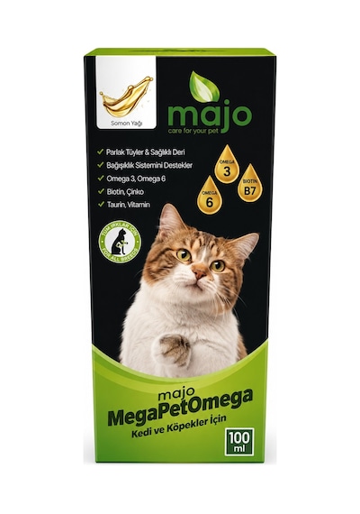 Majo Kedi Balık Somon Yağı 100 Ml