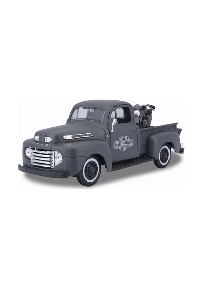 1:24 1948 Ford F-1 Pickup Model Araba 32185 - Gri Çok Renkli