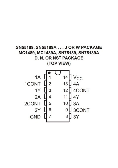 Sn75189 Smd So14 Entegre