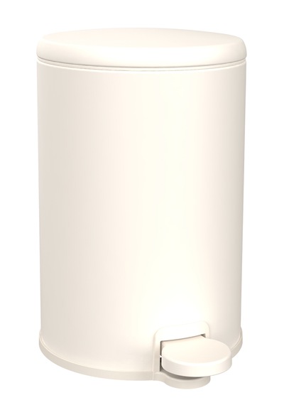Primanova Cigo Compact 3 Lt Banyo Mutfak Ofis Çelik Çöp Kovası - Mat Bej