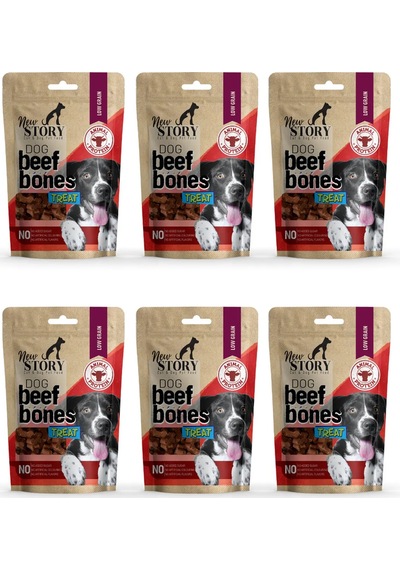 Dog Beef Bones 6x80gr. Biftekli, Köpek Ödül Maması