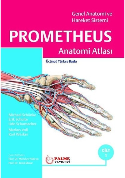 Anatomi Atlası Prometheus Cilt 1 xYenix ( Palme )