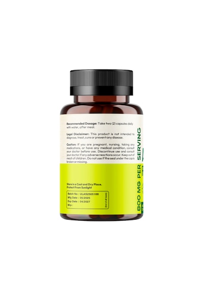 Ashwa/gandha Katkısız Kök Kapsülü 400 Mg, 60 Kapsül
