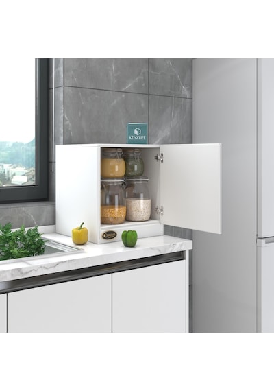 Kenzlife kapaklı mutfak dolabı melek byz 039x029x29 banyo ofis komodin (m) Kenzlife kapaklı mutfak dolabı melek byz 039x029x29 banyo ofis komodin (m)