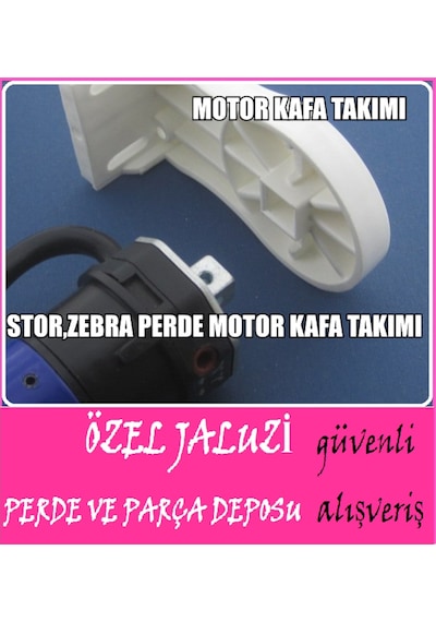 Motorlu Stor Perde Kafa Takımı-Motorlu Perde Motor Kafa Takımı