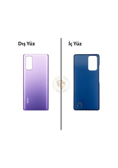 Xiaomi Redmi Note 10 Pro Nebula Moru Arka Pil Kapağı Batarya Kapağı Lazer Kesim Back Cover Çok Renkli
