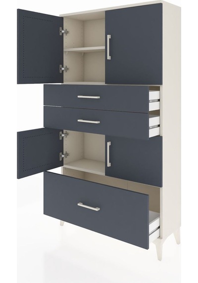Arges Dolap 3 Raflı 3 Çekmeceli 4 Kapaklı 88x30x163 Aytaşı-an... Aytaşı Arges Dolap 3 Raflı 3 Çekmeceli 4 Kapaklı 88x30x163 Aytaşı-an... Aytaşı