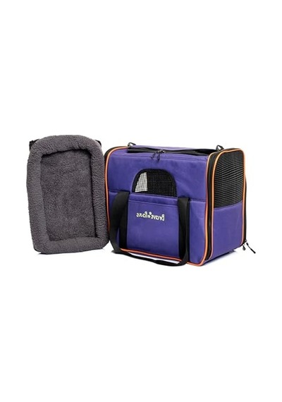 3.1 Phillip Lim Yırtılmaz Plastik Taşıma Çantası, Nefes Alabilen Fileli 0233 Orangeblue Cat