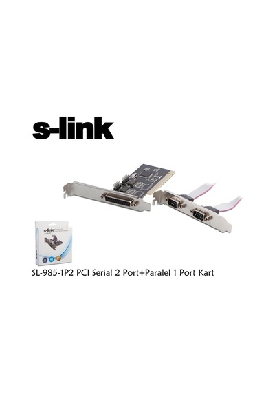 S-Link Sl-985-1P2 1 Port Paralel + 2 Port Rs232