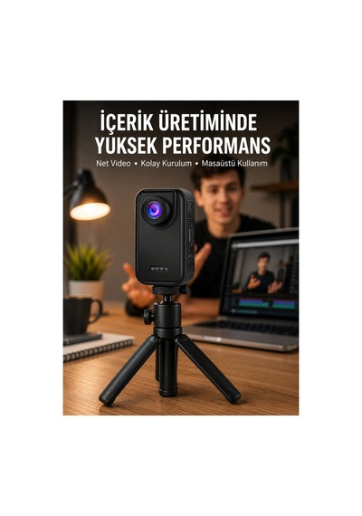 Günlük Kullanıma Uygun Mini Video Kamera Vlog Çekimleri İçin Yeni Nesil - Hs08373696-1900 Renkli Günlük Kullanıma Uygun Mini Video Kamera Vlog Çekimleri İçin Yeni Nesil - Hs08373696-1900 Renkli