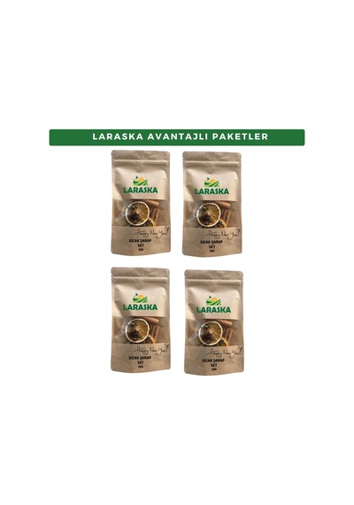 4 Adet Premium Sıcak Şarap Seti 50g Wine Spice 50g Yılbaşı Seti Özel