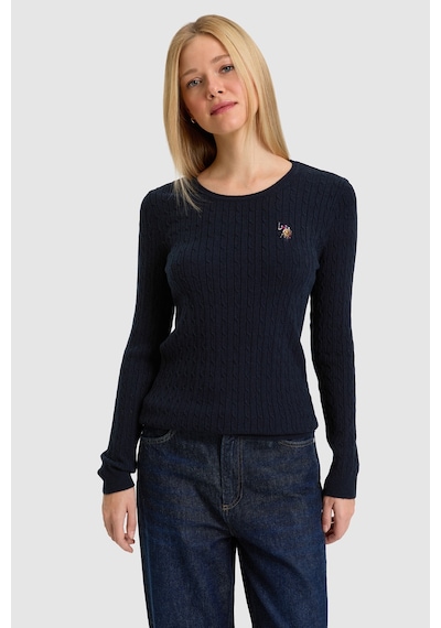 U.S. Polo Assn. Kadın Lacivert Basic Kazak 50331602-vr033