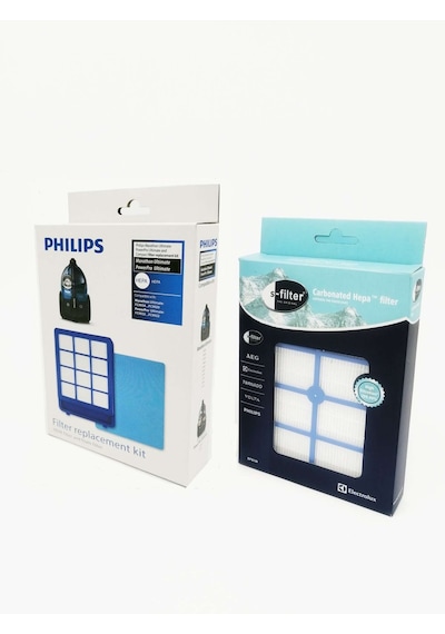 Philips Uyumlu FC 9926/07 Marathon Ultimate Karbonlu Hepa Filtre Seti