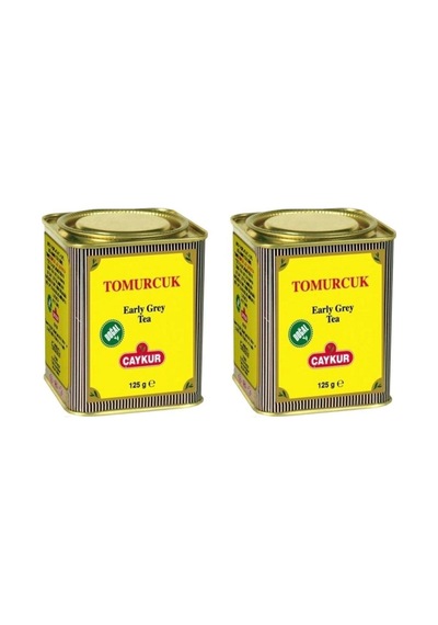 Çaykur Earl Grey Tea Tomurcuk Dökme Çay Teneke 2 x 125 G