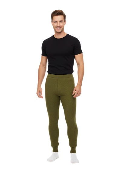 Baglan Erkek Triko Örme Tayt Bgl-st02639 Haki