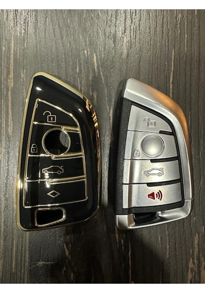 Gma Keys Bmw G30,g20,g10,g40 Vb.smart Nano Yüksek Kalite Silikon Kumanda Kılıfı Siyah