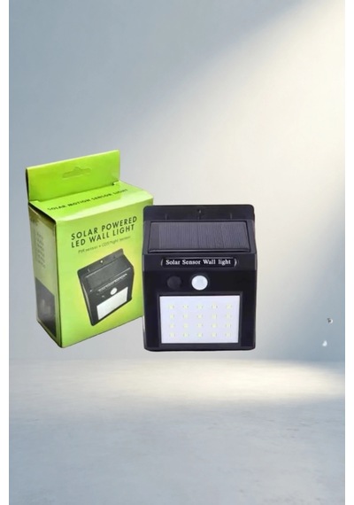 Enerji Tasarruflu Sensörlü Güneş Enerji Lambası 20 Led Renkli