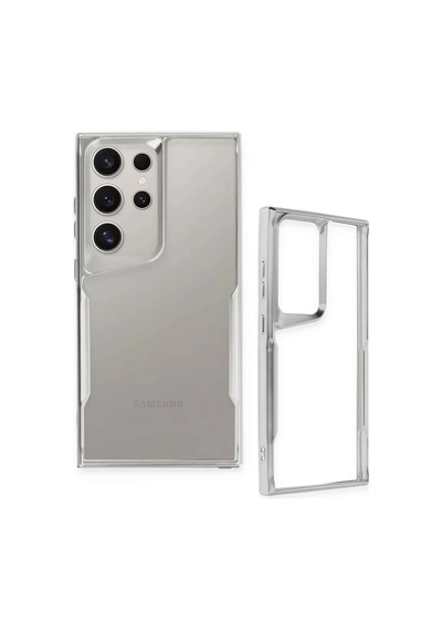 Newface Samsung Galaxy S25 Ultra Kılıf Boyi Silikon Kapak - Siyah