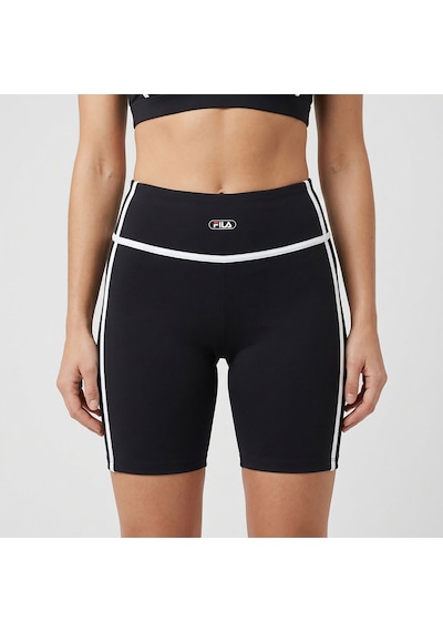 Siyah Fila Kadın Günlük Tayt Confini Tape Shorts Faw1309.80010