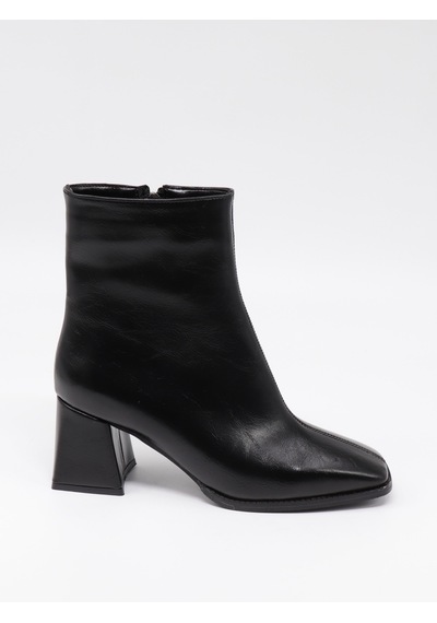 Nesilshoes Nesil Shoes Rsl 2550 Siyah Topuklu Kadın Bot