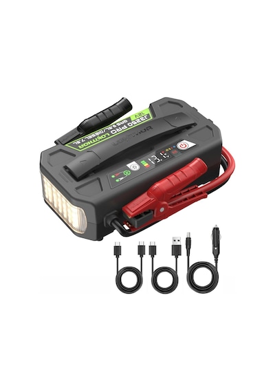 Lokithor J3250pro 12v 3250amp Lifepo4 Akıllı Akü Takviye + Powerbank + Led Lamba