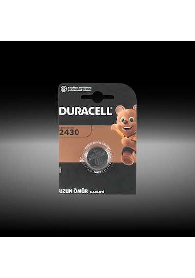 Duracell CR2430 Lityum Düğme Pil 3V Tekli