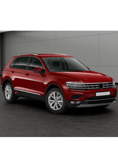 S-Dizayn  Volkswagen Tiguan Krom Yan Kapı Çıtası 4 Prç. 2016 Üzeri