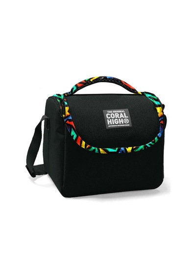 Coral High Siyah Grafiti Isı Yalıtımlı Beslenme Çantası - Erkek Çocuk