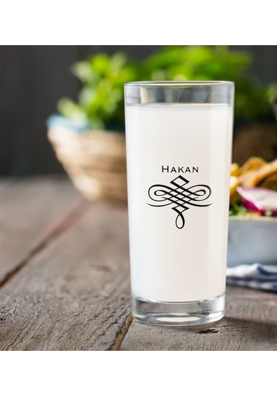 Kişiye Özel Renkli Baskılı İsimli Rakı Bardağı-24