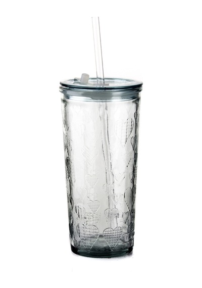 San Miguel Corasones Kalpli Pipetli Bardak 500 ML