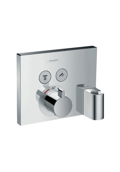 Hansgrohe Showerselect Ankastre Termostat 2 Çıkışlı Banyo Bataryası Krom
