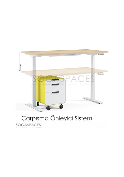 Regula Desk 3p - Elektrikli Yükseklik Ayarlı Çalışma Masası, Çift Motorlu, Bluetooth Kontrollü, 60-125 Cm Ayar A Diğer Regula Desk 3p - Elektrikli Yükseklik Ayarlı Çalışma Masası, Çift Motorlu, Bluetooth Kontrollü, 60-125 Cm Ayar A Diğer